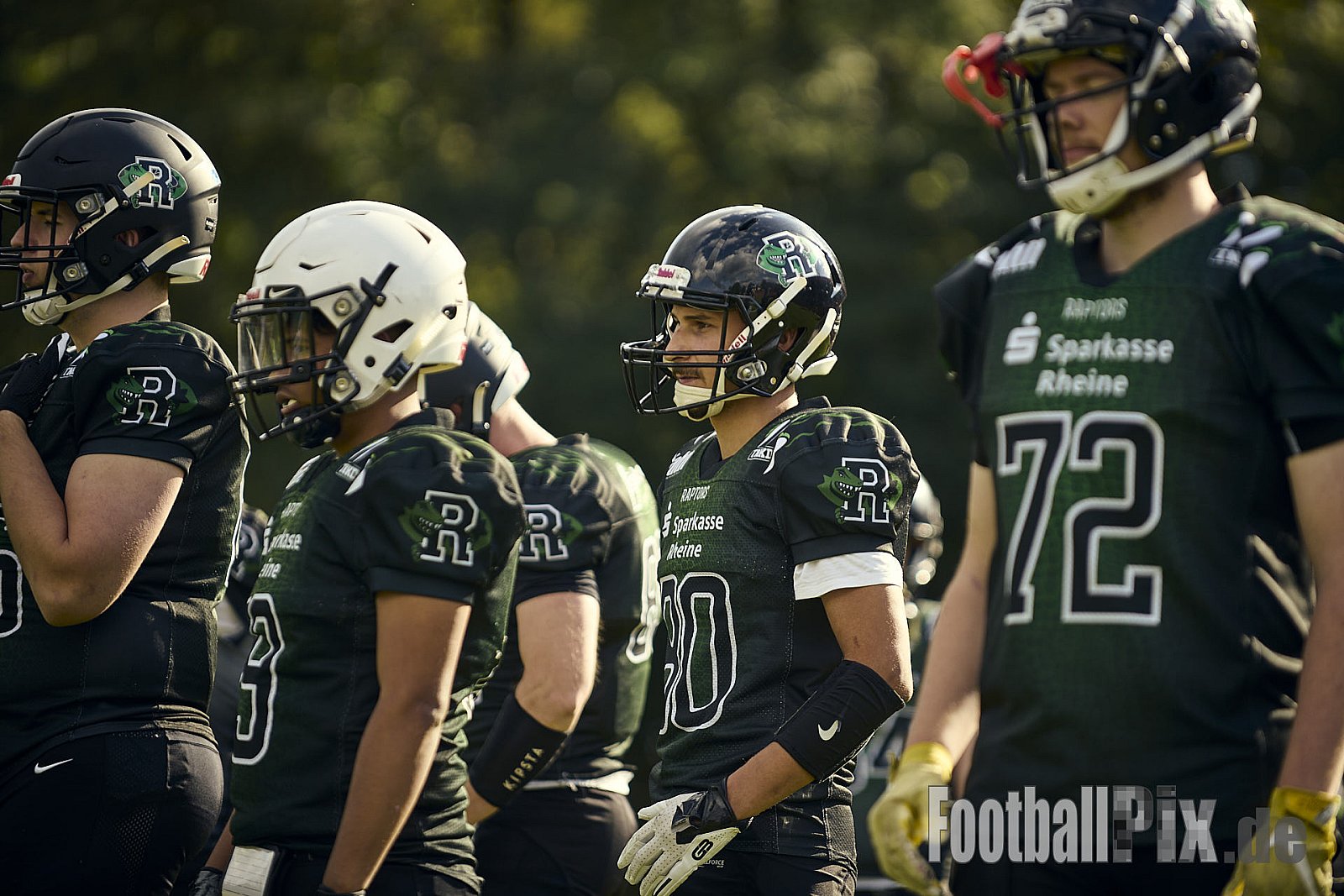 AFCV VL NRW | Rheine Raptors vs. Lippstadt Eagles | 29.09.2024 | Jahnstadion, Schützenstraße, Südesch, Eschendorf, Rheine, Kreis Steinfurt, North Rhine-Westphalia, 48429, Germany | Punkte Endstand 03 : 14 | Bildnummer: 2024-09-29_0208 - RheineRaptorsVsLippstadtEagles