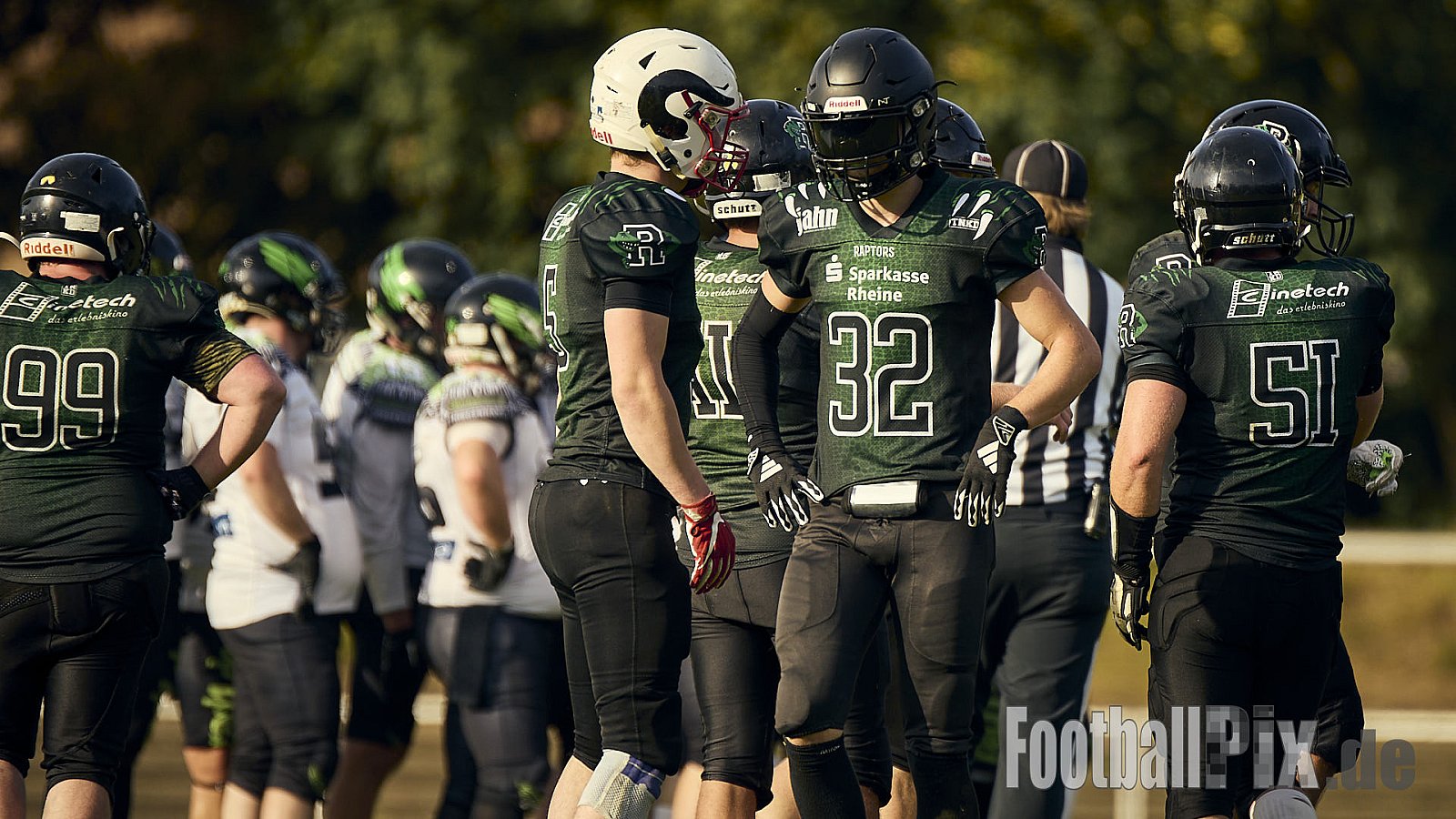 AFCV VL NRW | Rheine Raptors vs. Lippstadt Eagles | 29.09.2024 | Jahnstadion, Schützenstraße, Südesch, Eschendorf, Rheine, Kreis Steinfurt, North Rhine-Westphalia, 48429, Germany | Punkte Endstand 03 : 14 | Bildnummer: 2024-09-29_0434 - RheineRaptorsVsLippstadtEagles