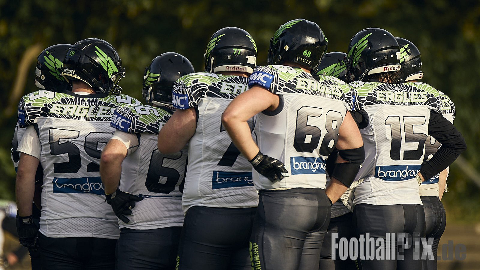AFCV VL NRW | Rheine Raptors vs. Lippstadt Eagles | 29.09.2024 | Jahnstadion, Schützenstraße, Südesch, Eschendorf, Rheine, Kreis Steinfurt, North Rhine-Westphalia, 48429, Germany | Punkte Endstand 03 : 14 | Bildnummer: 2024-09-29_0489 - RheineRaptorsVsLippstadtEagles