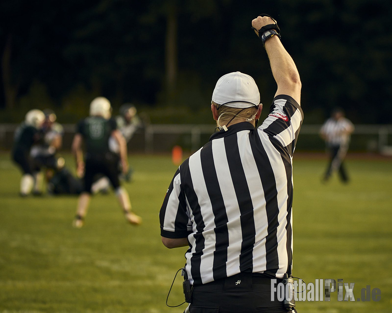 AFCV VL NRW | Rheine Raptors vs. Lippstadt Eagles | 29.09.2024 | Jahnstadion, Schützenstraße, Südesch, Eschendorf, Rheine, Kreis Steinfurt, North Rhine-Westphalia, 48429, Germany | Punkte Endstand 03 : 14 | Bildnummer: 2024-09-29_0501 - RheineRaptorsVsLippstadtEagles