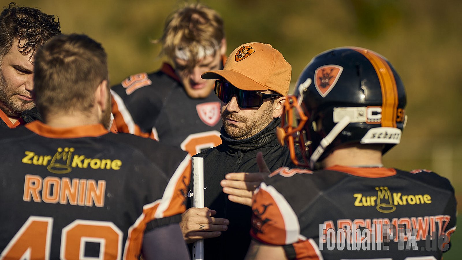 AFCV LL NRW | Cologne Ronin vs. Iserlohn Titans | 19.10.2024 | Bezirkssportanlage Rodenkirchen, Sürther Straße, Michaelshoven, Rodenkirchen, Cologne, North Rhine-Westphalia, 50999, Germany | Punkte Endstand 29 : 42 | Bildnummer: 2024-10-19_0323 - CologneRoninVsIserlohnTitans