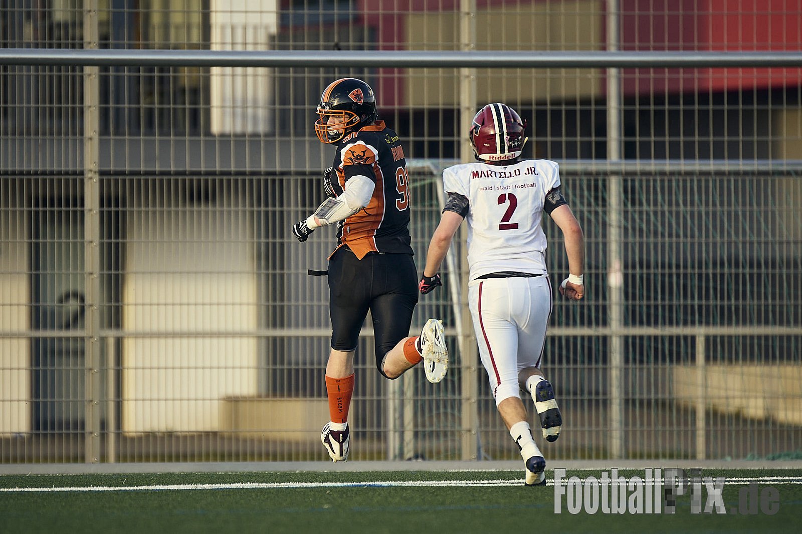 AFCV LL NRW | Cologne Ronin vs. Iserlohn Titans | 19.10.2024 | Bezirkssportanlage Rodenkirchen, Sürther Straße, Michaelshoven, Rodenkirchen, Cologne, North Rhine-Westphalia, 50999, Germany | Punkte Endstand 29 : 42 | Bildnummer: 2024-10-19_0685 - CologneRoninVsIserlohnTitans