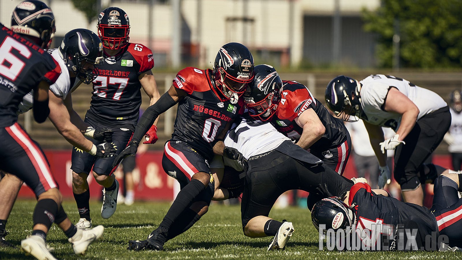 GFL | Merkur Bowl Düsseldorf Panther vs. Langenfeld Longhorns | 26.04.2025 |  | Punkte Endstand 34 : 06 | Bildnummer: 2025-04-26_0131 - MerkurBowlDPantherVsLagenfeldLonghorns