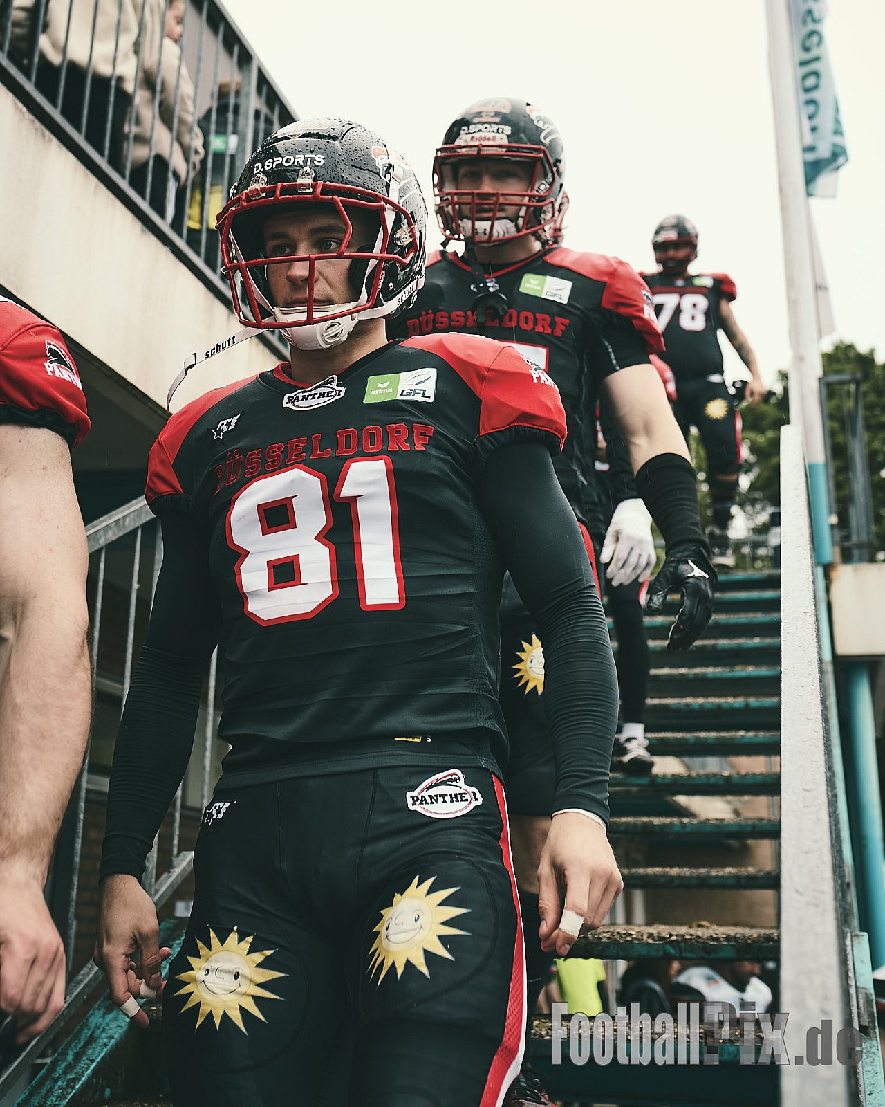 GFL | Düsseldorf Panther vs. Kiel Baltic Hurricanes | 24.05.2025 | Stadion VfL Benrath , 40597 Düsseldorf | Punkte Endstand 14 : 30 | Bildnummer: 2025-05-24_0452 - DPantherVsKielBalticHurricanes