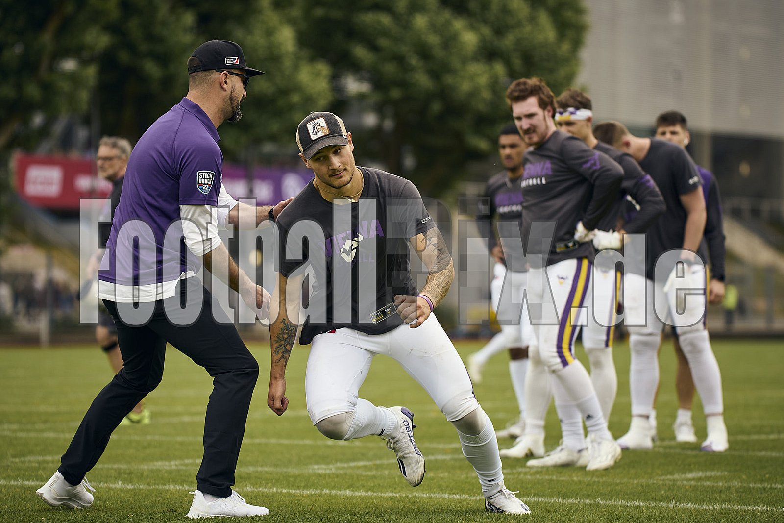 ELF | Vienna Vikings at Rhein Fire |  Punkte Endstand 21 : 08 | Merkur Spiel-Arena, Dusseldorf | 01.06.2025 | Bildnummer: 2025-06-01_0036 - ViennaVikingsAtRheinFire