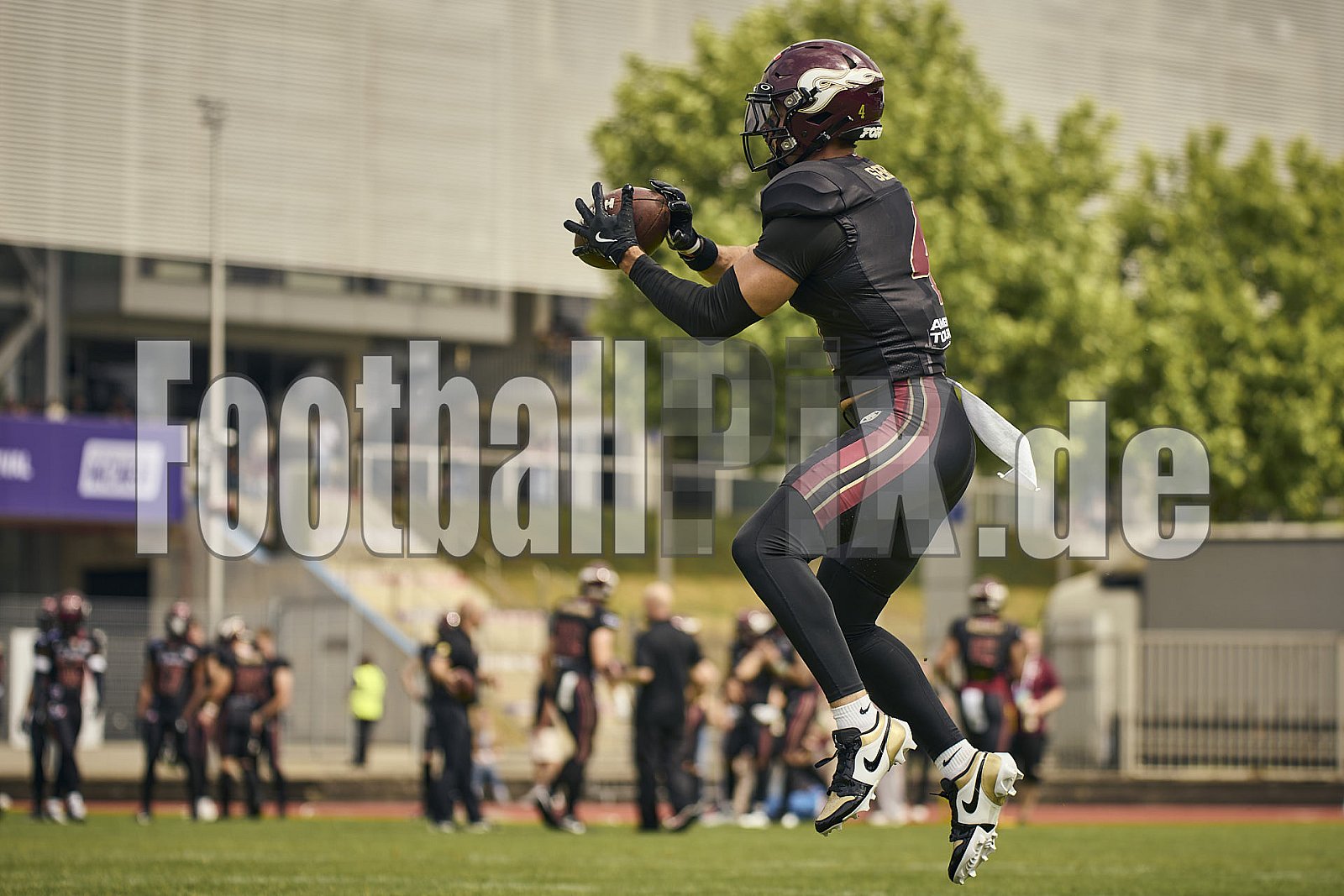 ELF | Vienna Vikings at Rhein Fire |  Punkte Endstand 21 : 08 | Merkur Spiel-Arena, Dusseldorf | 01.06.2025 | Bildnummer: 2025-06-01_0300 - ViennaVikingsAtRheinFire