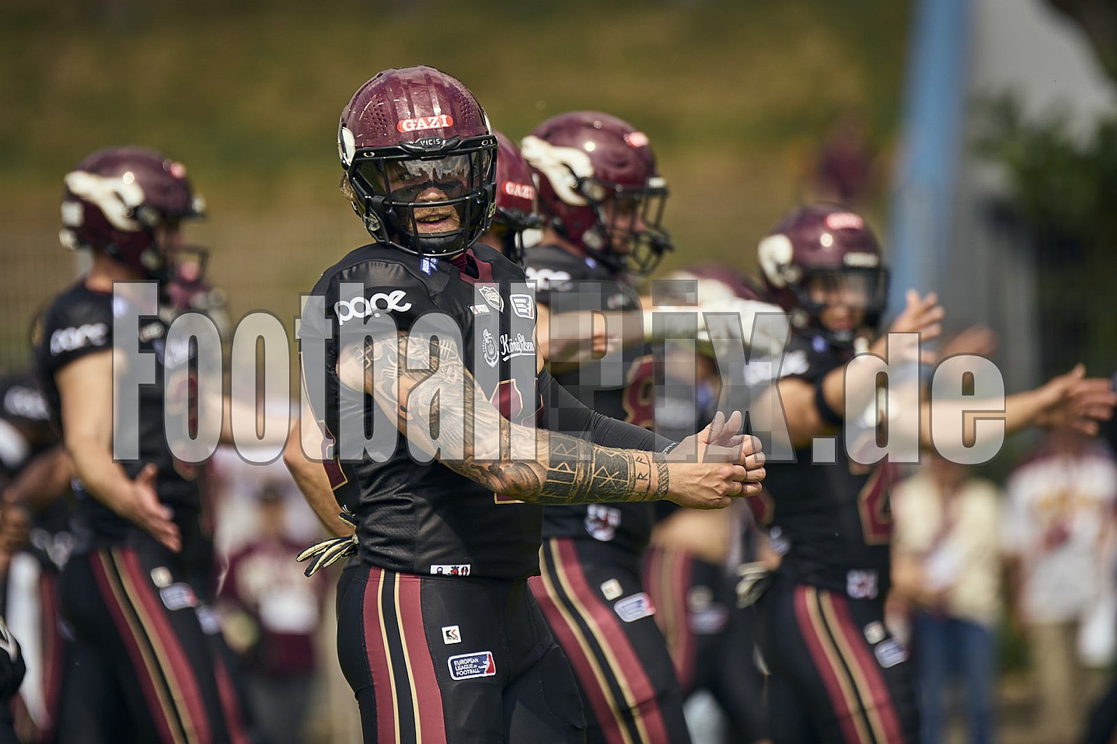 ELF | Vienna Vikings at Rhein Fire |  Punkte Endstand 21 : 08 | Merkur Spiel-Arena, Dusseldorf | 01.06.2025 | Bildnummer: 2025-06-01_0370 - ViennaVikingsAtRheinFire