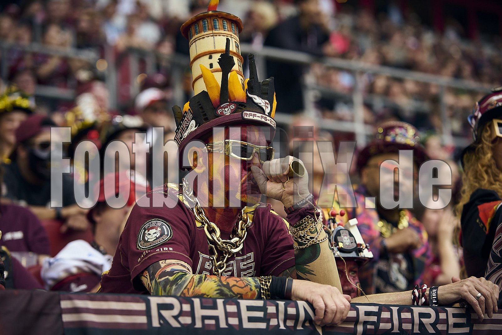 ELF | Vienna Vikings at Rhein Fire |  Punkte Endstand 21 : 08 | Merkur Spiel-Arena, Dusseldorf | 01.06.2025 | Bildnummer: 2025-06-01_1217 - ViennaVikingsAtRheinFire