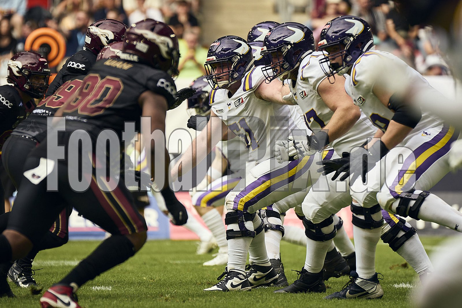 ELF | Vienna Vikings at Rhein Fire |  Punkte Endstand 21 : 08 | Merkur Spiel-Arena, Dusseldorf | 01.06.2025 | Bildnummer: 2025-06-01_1308 - ViennaVikingsAtRheinFire