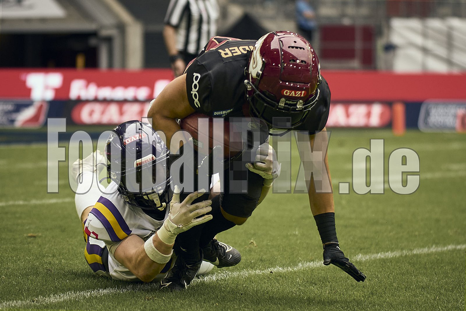 ELF | Vienna Vikings at Rhein Fire |  Punkte Endstand 21 : 08 | Merkur Spiel-Arena, Dusseldorf | 01.06.2025 | Bildnummer: 2025-06-01_1522 - ViennaVikingsAtRheinFire