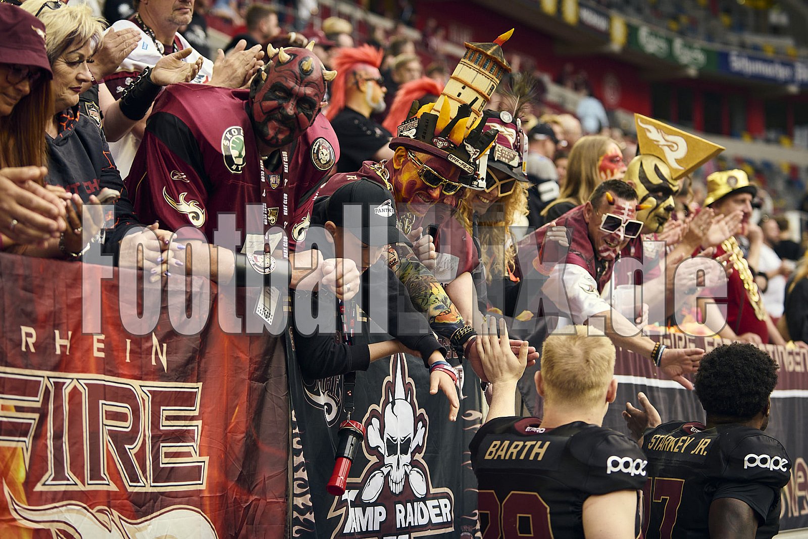 ELF | Vienna Vikings at Rhein Fire |  Punkte Endstand 21 : 08 | Merkur Spiel-Arena, Dusseldorf | 01.06.2025 | Bildnummer: 2025-06-01_1785 - ViennaVikingsAtRheinFire