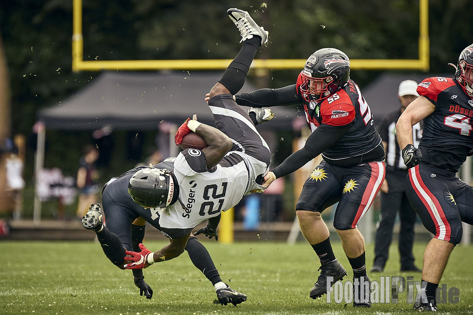 GFL | Düsseldorf Panther vs. Berlin Rebels |  Punkte Endstand 14 : 21 | Stadion Benrath, Dusseldorf | 15.06.2025
Job ID: 2025-06-15_0159 - DPantherVsBerlinRebels
