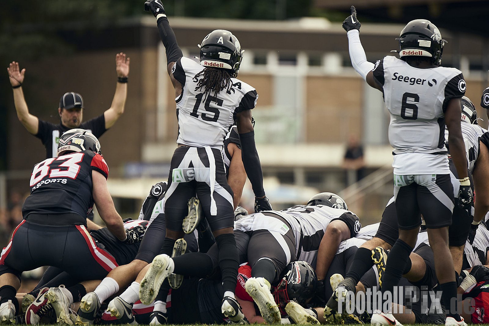 GFL | Düsseldorf Panther vs. Berlin Rebels |  Punkte Endstand 14 : 21 | Stadion Benrath, Dusseldorf | 15.06.2025
Job ID: 2025-06-15_0272 - DPantherVsBerlinRebels