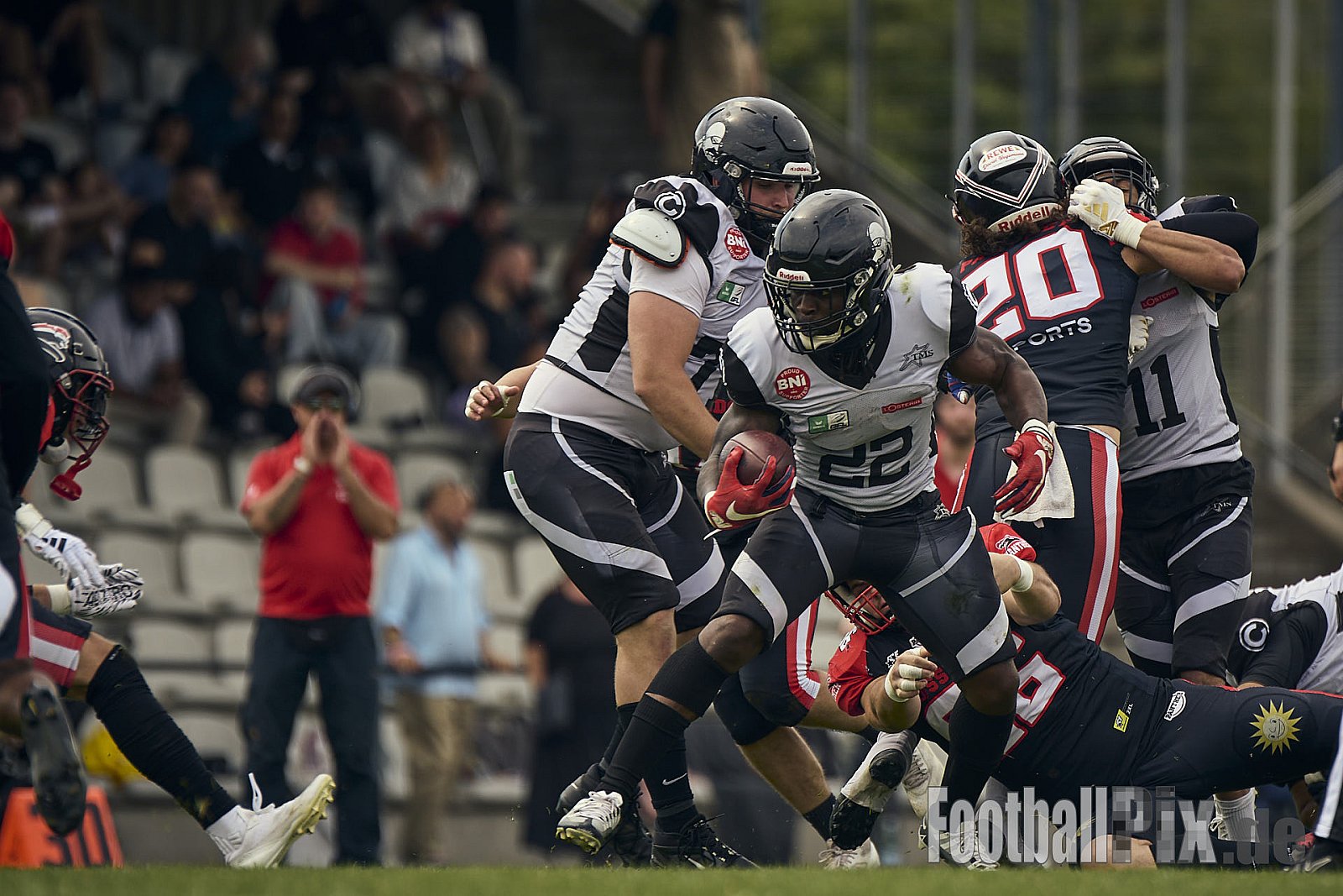 GFL | Düsseldorf Panther vs. Berlin Rebels |  Punkte Endstand 14 : 21 | Stadion Benrath, Dusseldorf | 15.06.2025
Job ID: 2025-06-15_0450 - DPantherVsBerlinRebels