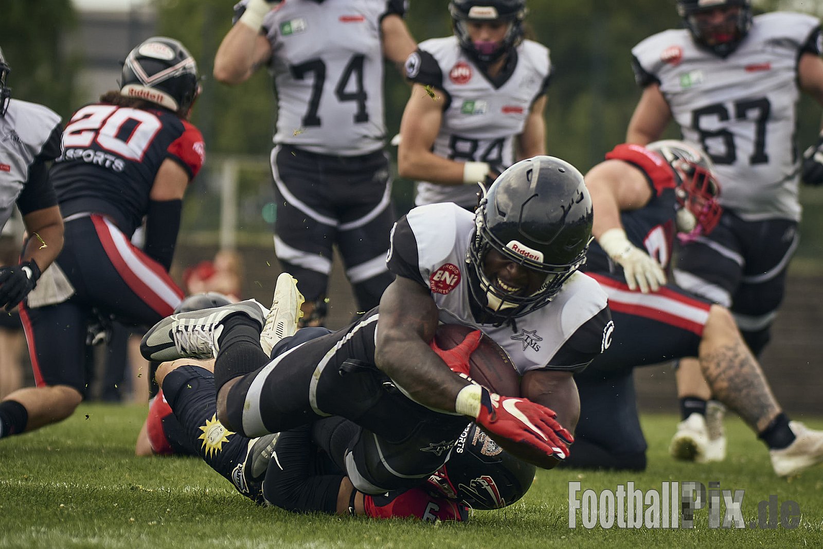 GFL | Düsseldorf Panther vs. Berlin Rebels |  Punkte Endstand 14 : 21 | Stadion Benrath, Dusseldorf | 15.06.2025
Job ID: 2025-06-15_0462 - DPantherVsBerlinRebels