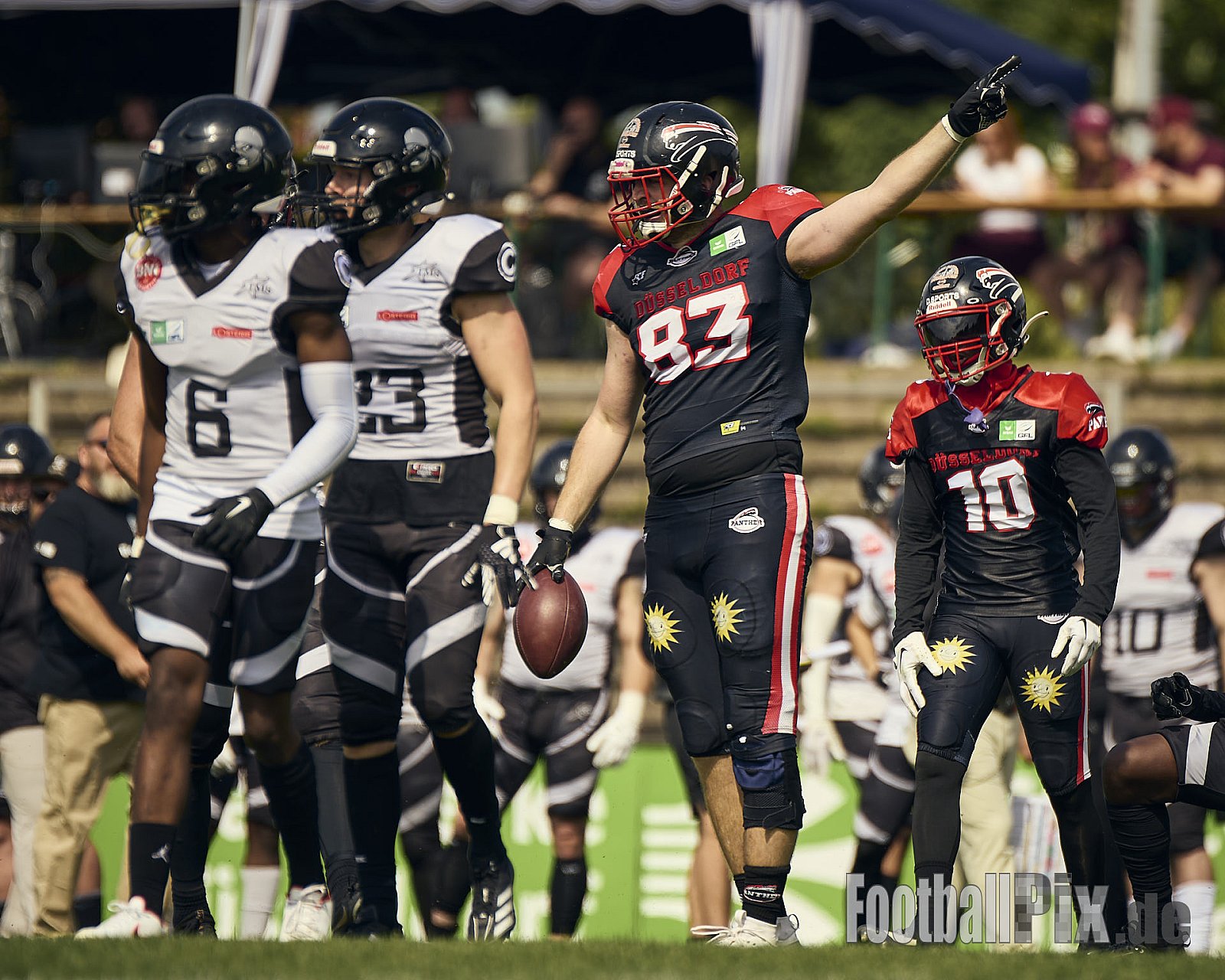 GFL | Düsseldorf Panther vs. Berlin Rebels |  Punkte Endstand 14 : 21 | Stadion Benrath, Dusseldorf | 15.06.2025
Job ID: 2025-06-15_0526 - DPantherVsBerlinRebels