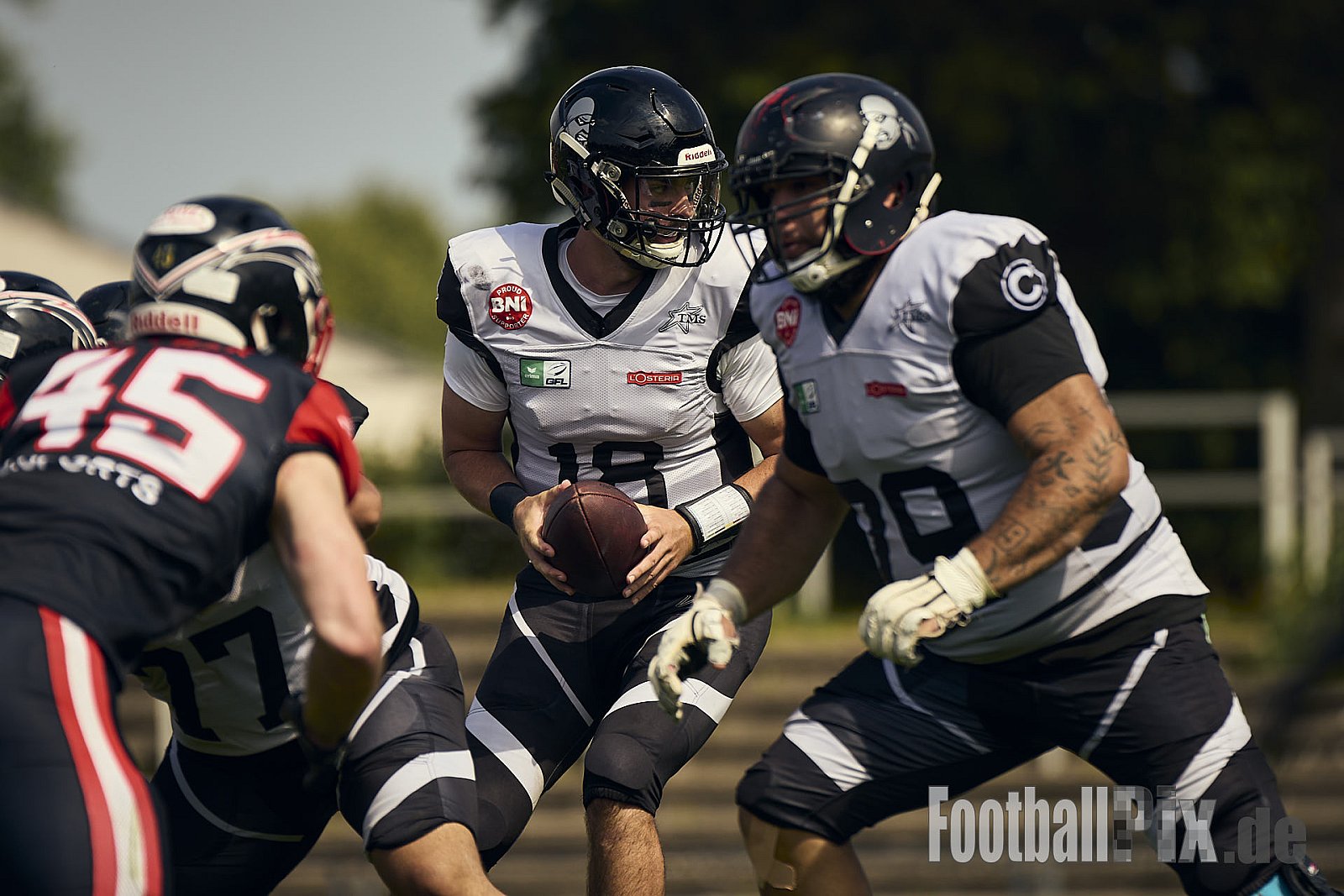 GFL | Düsseldorf Panther vs. Berlin Rebels |  Punkte Endstand 14 : 21 | Stadion Benrath, Dusseldorf | 15.06.2025
Job ID: 2025-06-15_0581 - DPantherVsBerlinRebels
