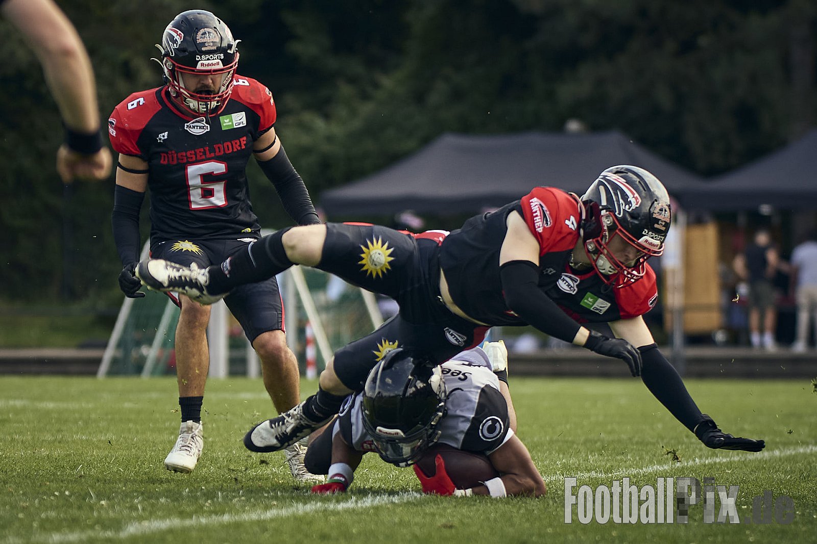 GFL | Düsseldorf Panther vs. Berlin Rebels |  Punkte Endstand 14 : 21 | Stadion Benrath, Dusseldorf | 15.06.2025
Job ID: 2025-06-15_0643 - DPantherVsBerlinRebels