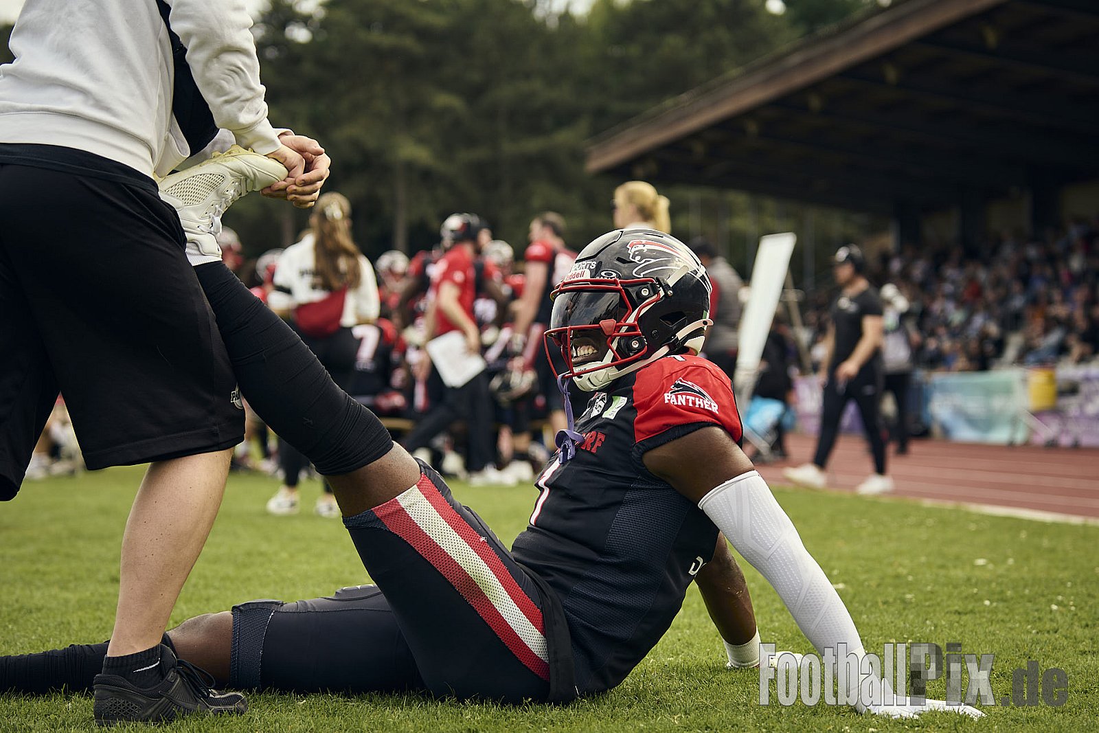 GFL | Düsseldorf Panther vs. Berlin Rebels |  Punkte Endstand 14 : 21 | Stadion Benrath, Dusseldorf | 15.06.2025
Job ID: 2025-06-15_0876 - DPantherVsBerlinRebels
