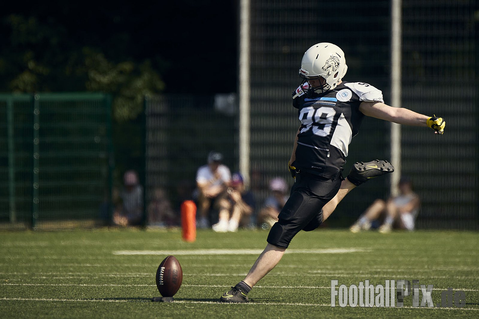 AFCV OL NRW | Dortmund Giants vs. Mönchengladbach Wolfpack |  Punkte Endstand 07 : 33 | Hoeschpark, Dortmund | 21.06.2025 | Job ID: 2025-06-21_0304 - DortmundGiantsVsMgWolfpack