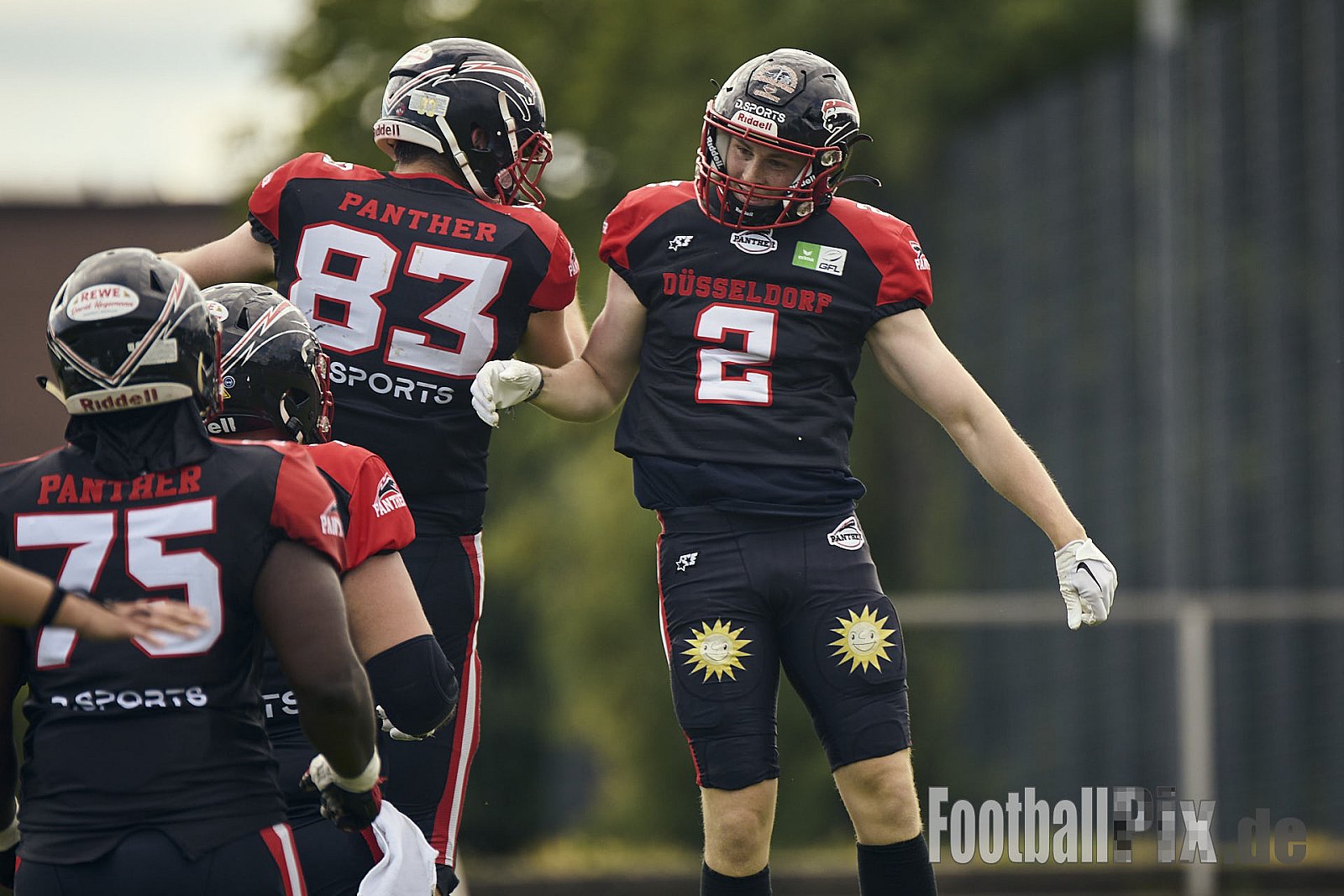 #2 Anton Beemelmanns, Offense, Düsseldorf Panther | Touchdown | GFL | Düsseldorf Panther vs. Pforzheim Wilddogs |  Punkte Endstand 14 : 07 | Stadion Benrath, Düsseldorf | 28.06.2025 | Job ID: 2025-06-28_0263 - DPantherVsPforzheimWilddogs