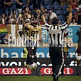 #15 Clemens Schuldt, Wide Receiver, Rhein Fire | ELF | Berlin Thunder at Rhein Fire |  Punkte Endstand 07 : 69 | Schauinsland-Reisen-Arena, Duisburg | 27.07.2025 - BerlinThunderAtRheinFire