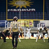 #14 Maximilian Eisenhut, Punter, Rhein Fire | ELF | Berlin Thunder at Rhein Fire |  Punkte Endstand 07 : 69 | Schauinsland-Reisen-Arena, Duisburg | 27.07.2025 - BerlinThunderAtRheinFire