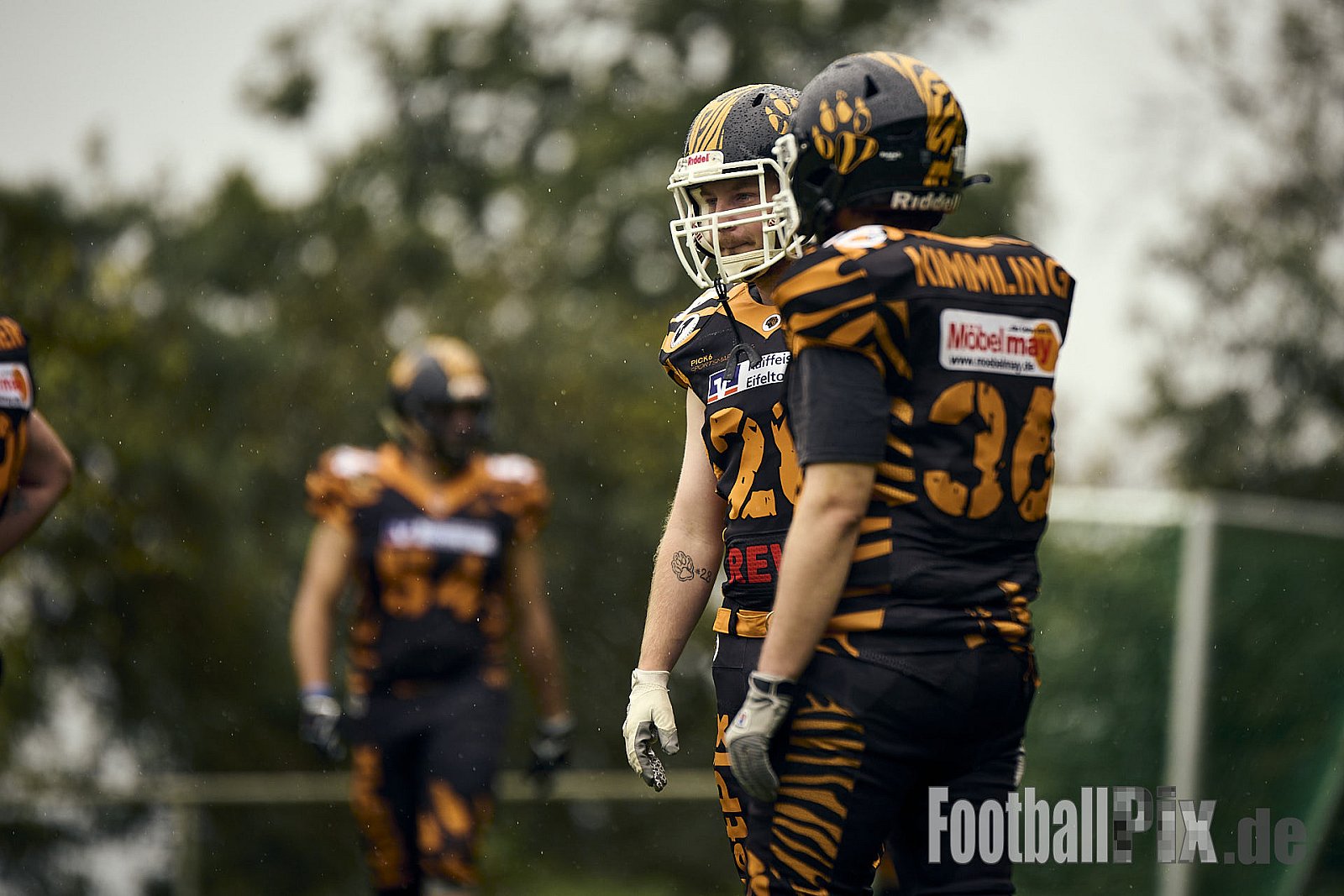 AFCV RLP Bezirksliga Mitte | Mosel Valley Tigers vs. Hanau Hornets |  Punkte Endstand 09 : 68 | Sportplatz Leienkaul, Laubach | 21.09.2025 | Job ID: 2025-09-21_0019 - MoselValleyTigersVsHanauHornets