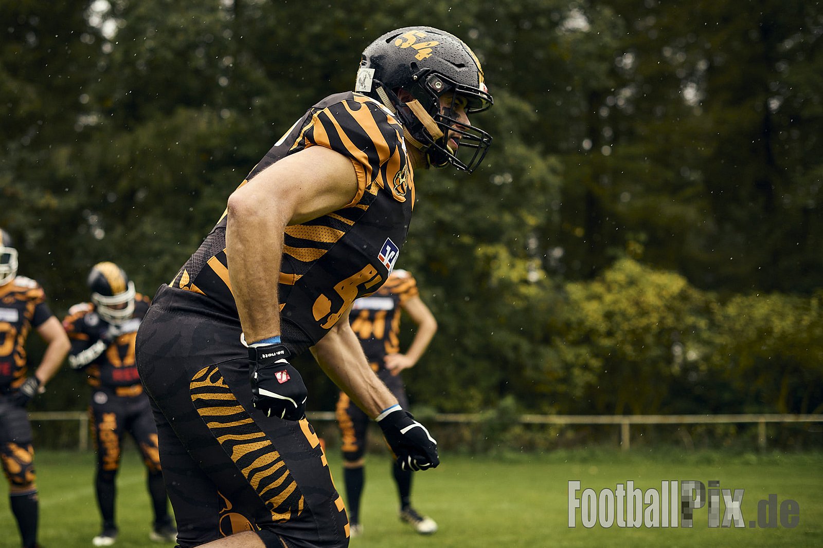 AFCV RLP Bezirksliga Mitte | Mosel Valley Tigers vs. Hanau Hornets |  Punkte Endstand 09 : 68 | Sportplatz Leienkaul, Laubach | 21.09.2025 | Job ID: 2025-09-21_0103 - MoselValleyTigersVsHanauHornets