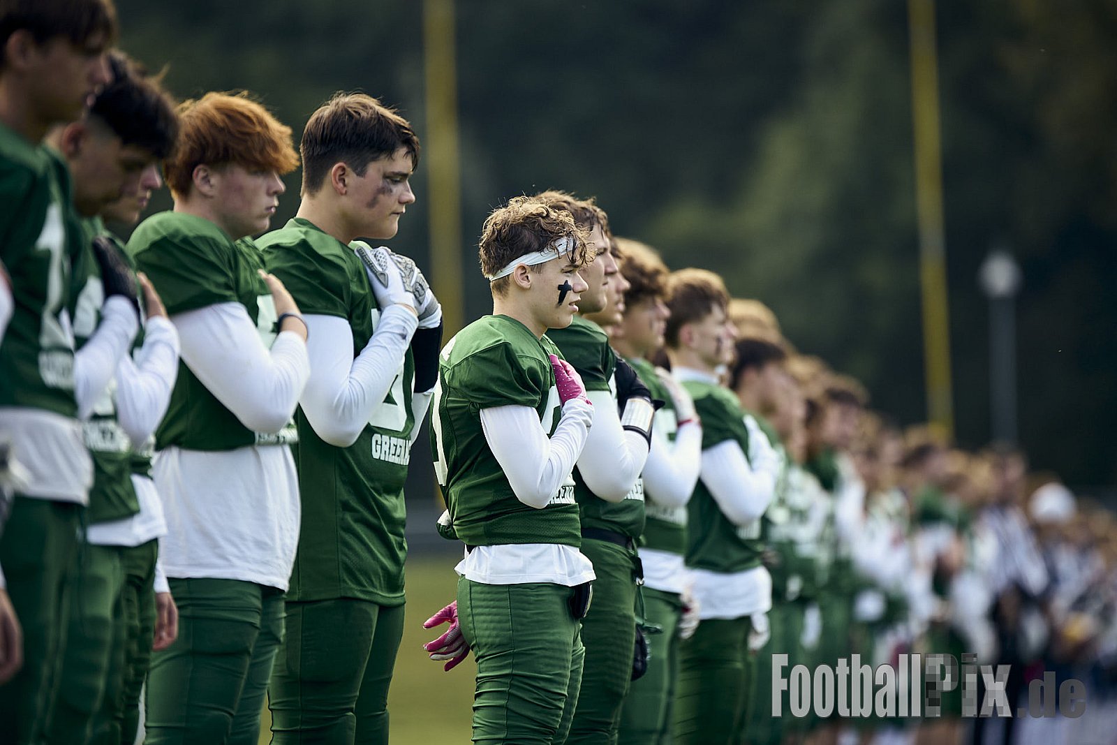 U15 GreenMachine | U15 GreenMachine vs. U15 National Finnland |  Punkte Endstand 32 : 00 | Stadion am Hallo, Essen | 27.09.2025 | Job ID: 2025-09-27_0020 - U15GreenMachineVsNatioFinnland