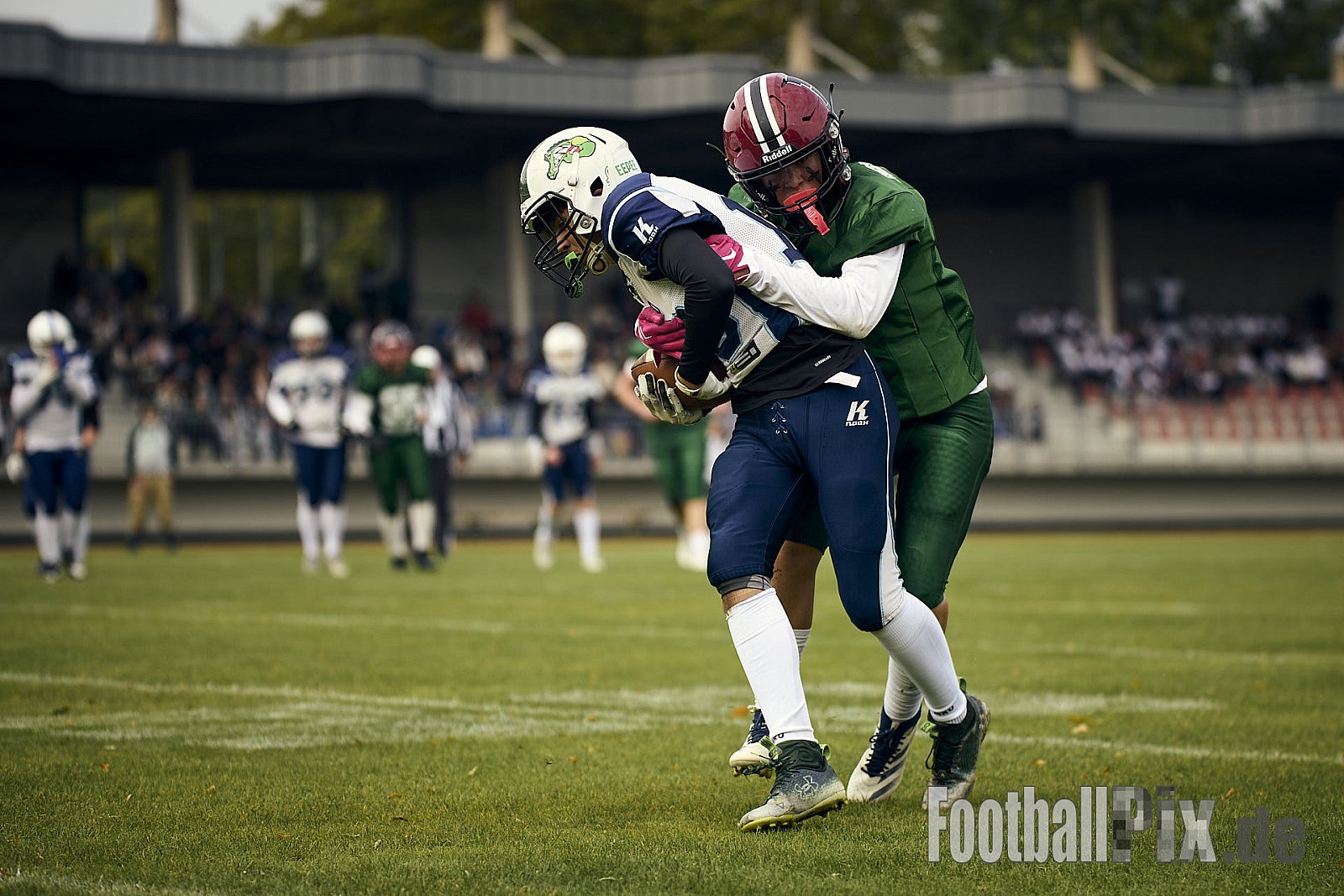 U15 GreenMachine | U15 GreenMachine vs. U15 National Finnland |  Punkte Endstand 32 : 00 | Stadion am Hallo, Essen | 27.09.2025 | Job ID: 2025-09-27_0162 - U15GreenMachineVsNatioFinnland