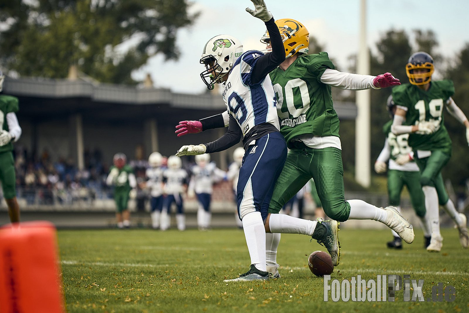 U15 GreenMachine | U15 GreenMachine vs. U15 National Finnland |  Punkte Endstand 32 : 00 | Stadion am Hallo, Essen | 27.09.2025 | Job ID: 2025-09-27_0174 - U15GreenMachineVsNatioFinnland