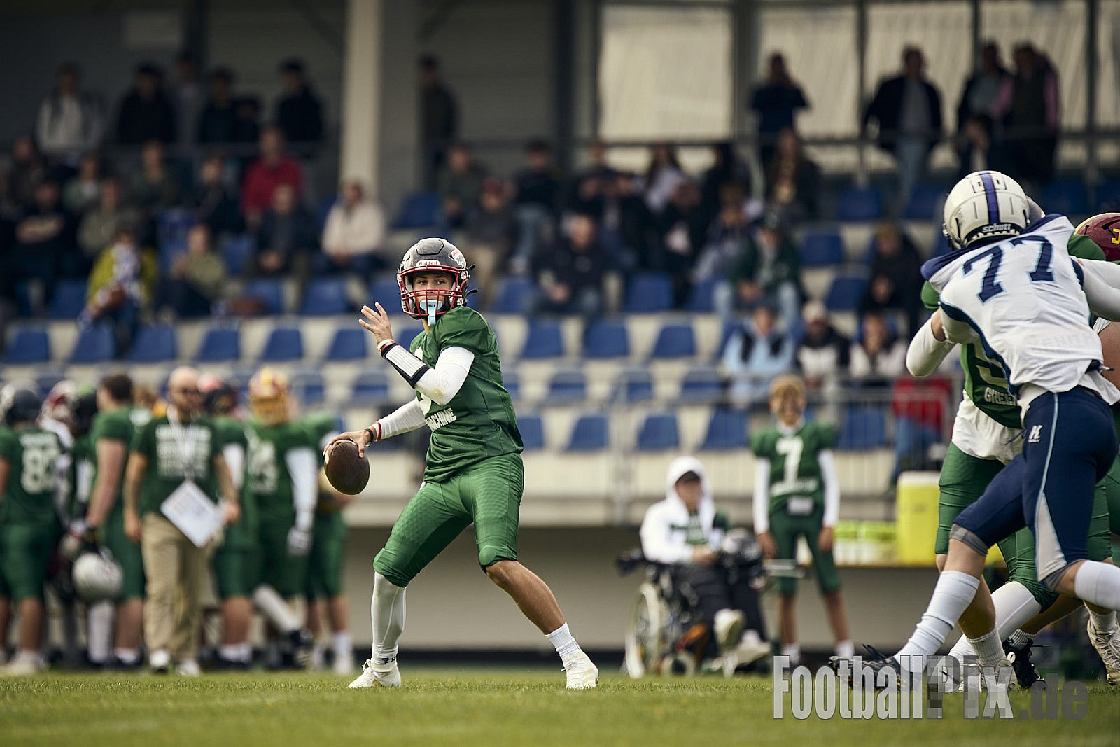 U15 GreenMachine | U15 GreenMachine vs. U15 National Finnland |  Punkte Endstand 32 : 00 | Stadion am Hallo, Essen | 27.09.2025 | Job ID: 2025-09-27_0192 - U15GreenMachineVsNatioFinnland