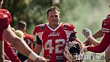 AFCV NRW VL | Rheine Raptors vs. Gelsenkirchen Devils | Punkte Endstand 00 : 59 | Jahnstadion, Rheine | 26.04.2026 | Job ID: 2026-04-26_0142 - RheineRaptorsVsGelsenkirchenDevils