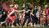 AFCV NRW VL | Rheine Raptors vs. Gelsenkirchen Devils | Punkte Endstand 00 : 59 | Jahnstadion, Rheine | 26.04.2026 | Job ID: 2026-04-26_0582 - RheineRaptorsVsGelsenkirchenDevils
