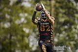 AFCV RLP | Mosel Valley Tigers vs. Saar Pfalz Celtics | Punkte Endstand 13:23 | Sportplatz Leienkaul, Leienkaul | 02.05.2026 | Job ID: 2026-05-02_0028 - MoselValleyTigersVsSaarPfalzCeltics