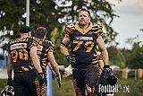 AFCV RLP | Mosel Valley Tigers vs. Saar Pfalz Celtics | Punkte Endstand 13:23 | Sportplatz Leienkaul, Leienkaul | 02.05.2026 | Job ID: 2026-05-02_0182 - MoselValleyTigersVsSaarPfalzCeltics
