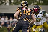 AFCV RLP | Mosel Valley Tigers vs. Saar Pfalz Celtics | Punkte Endstand 13:23 | Sportplatz Leienkaul, Leienkaul | 02.05.2026 | Job ID: 2026-05-02_0327 - MoselValleyTigersVsSaarPfalzCeltics