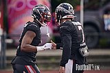 #1 James Okike, Wide Receiver, D&uuml;sseldorf Panther | GFL | D&uuml;sseldorf Panther vs. Dresden Monarchs | Punkte Endstand 20:45 | Stadion Benrath, Dusseldorf | 16.05.2026 | Job ID: 2026-05-16_0178 - DPantherVsDresdenMonarchs