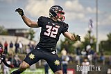 #32 Vin&shy;cent Woy&shy;wod, Defensive Back, D&uuml;sseldorf Panther | GFL | D&uuml;sseldorf Panther vs. Dresden Monarchs | Punkte Endstand 20:45 | Stadion Benrath, Dusseldorf | 16.05.2026 | Job ID: 2026-05-16_0307 - DPantherVsDresdenMonarchs