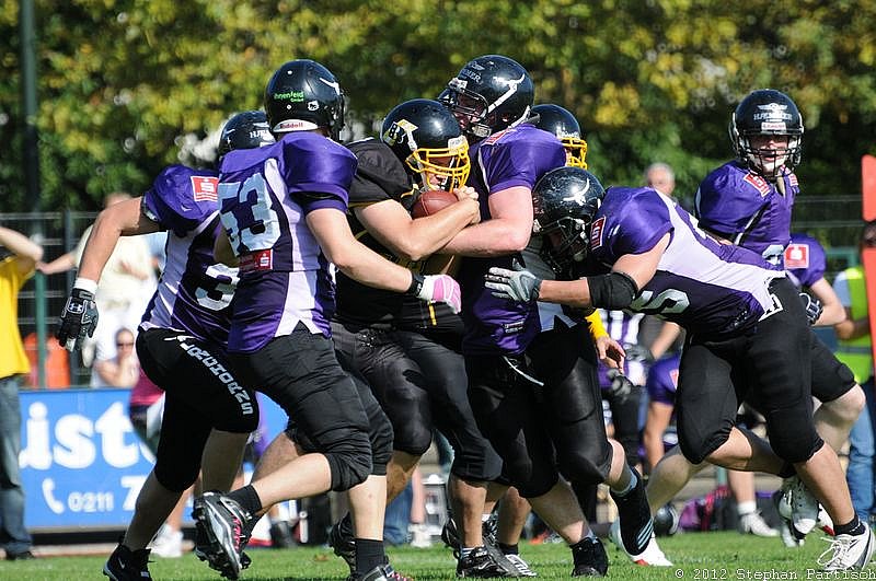 16.09.2012 Düsseldorf Bulldozer vs. Langenfeld Longhorns (0:76) 