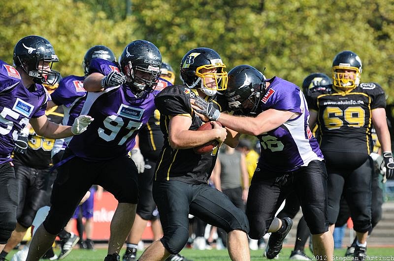 16.09.2012 Düsseldorf Bulldozer vs. Langenfeld Longhorns (0:76) 