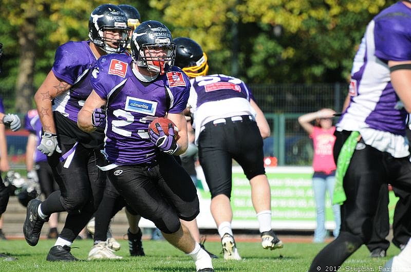 16.09.2012 Düsseldorf Bulldozer vs. Langenfeld Longhorns (0:76) 