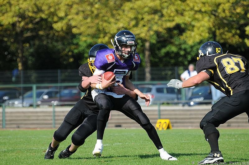 16.09.2012 Düsseldorf Bulldozer vs. Langenfeld Longhorns (0:76) 