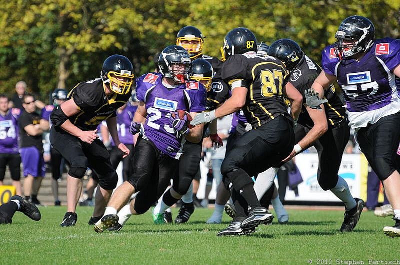 16.09.2012 Düsseldorf Bulldozer vs. Langenfeld Longhorns (0:76) 