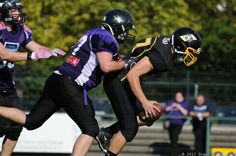16.09.2012 Düsseldorf Bulldozer vs. Langenfeld Longhorns (0:76) 