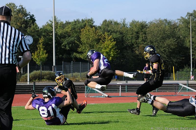 16.09.2012 Düsseldorf Bulldozer vs. Langenfeld Longhorns (0:76) 
