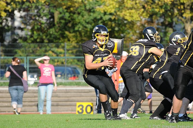 16.09.2012 Düsseldorf Bulldozer vs. Langenfeld Longhorns (0:76) 