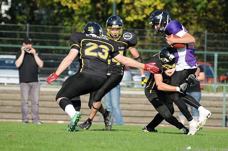 16.09.2012 Düsseldorf Bulldozer vs. Langenfeld Longhorns (0:76) 