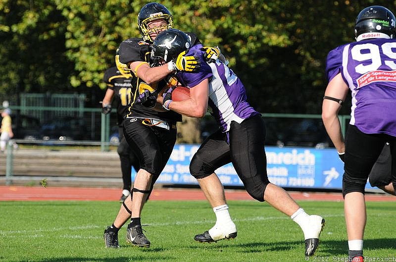 16.09.2012 Düsseldorf Bulldozer vs. Langenfeld Longhorns (0:76) 